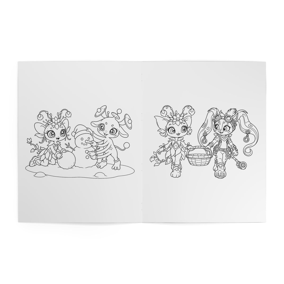 Teamwork and Games Kids' Coloring Book, Physical 24-Page Friendship Scenes