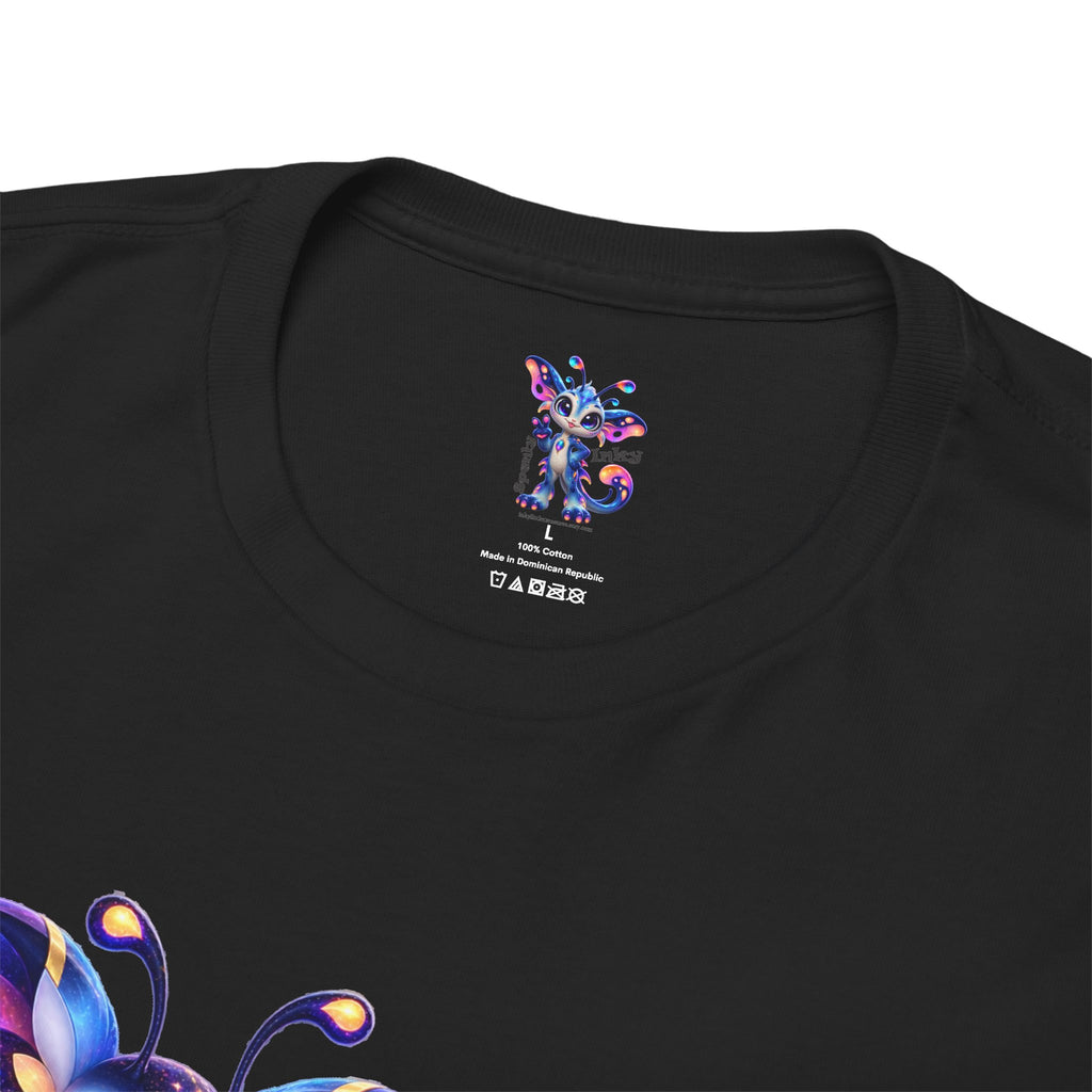 When Opposites Collide graphic Tee | Flutter and Magma Inky design