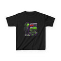 Social Battery Dead, UFO Fully Charged | Alien Kids T-Shirt