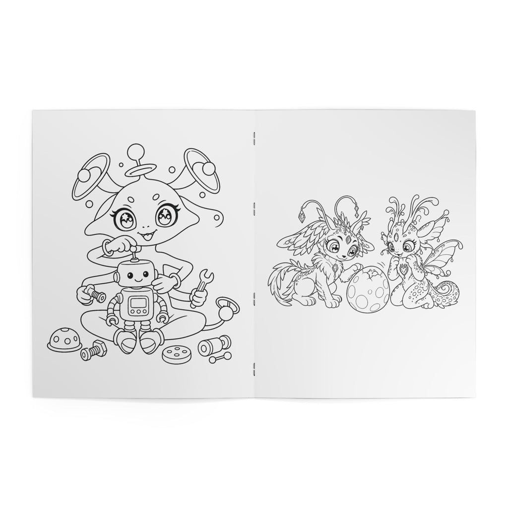 Moon Mission Kids' Coloring Book, Physical 24-Page Rover and Lunar Scenes