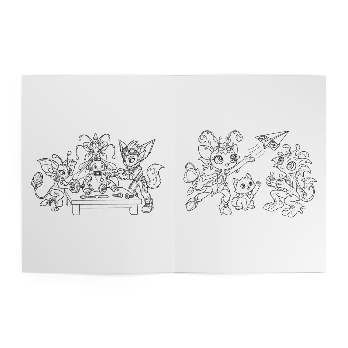 Moon Mission Kids' Coloring Book, Physical 24-Page Rover and Lunar Scenes