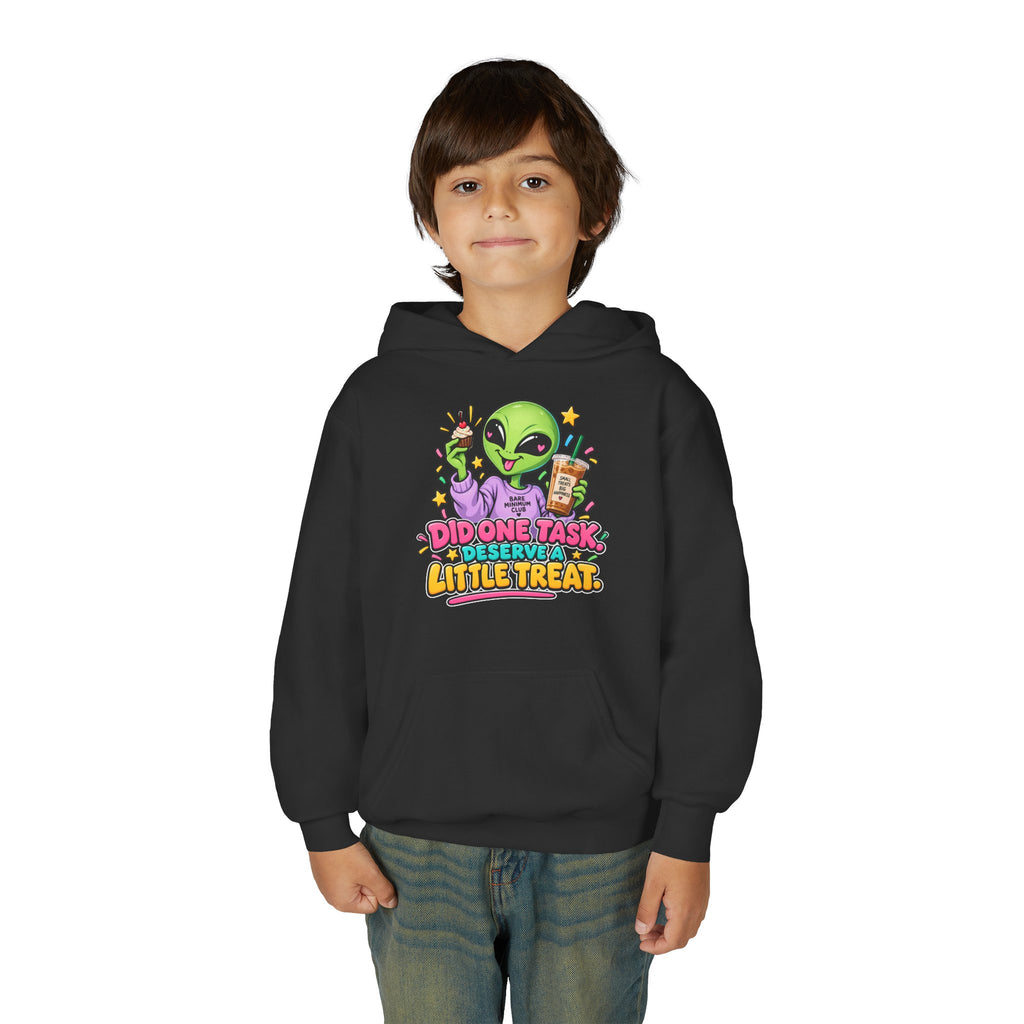 Did One Task Alien Kids Hoodie | Little Treat Youth Sweatshirt