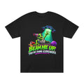 Beam Me Up Alien Tee — "Beam Me Up They're Doing Icebreakers" Graphic T-Shirt