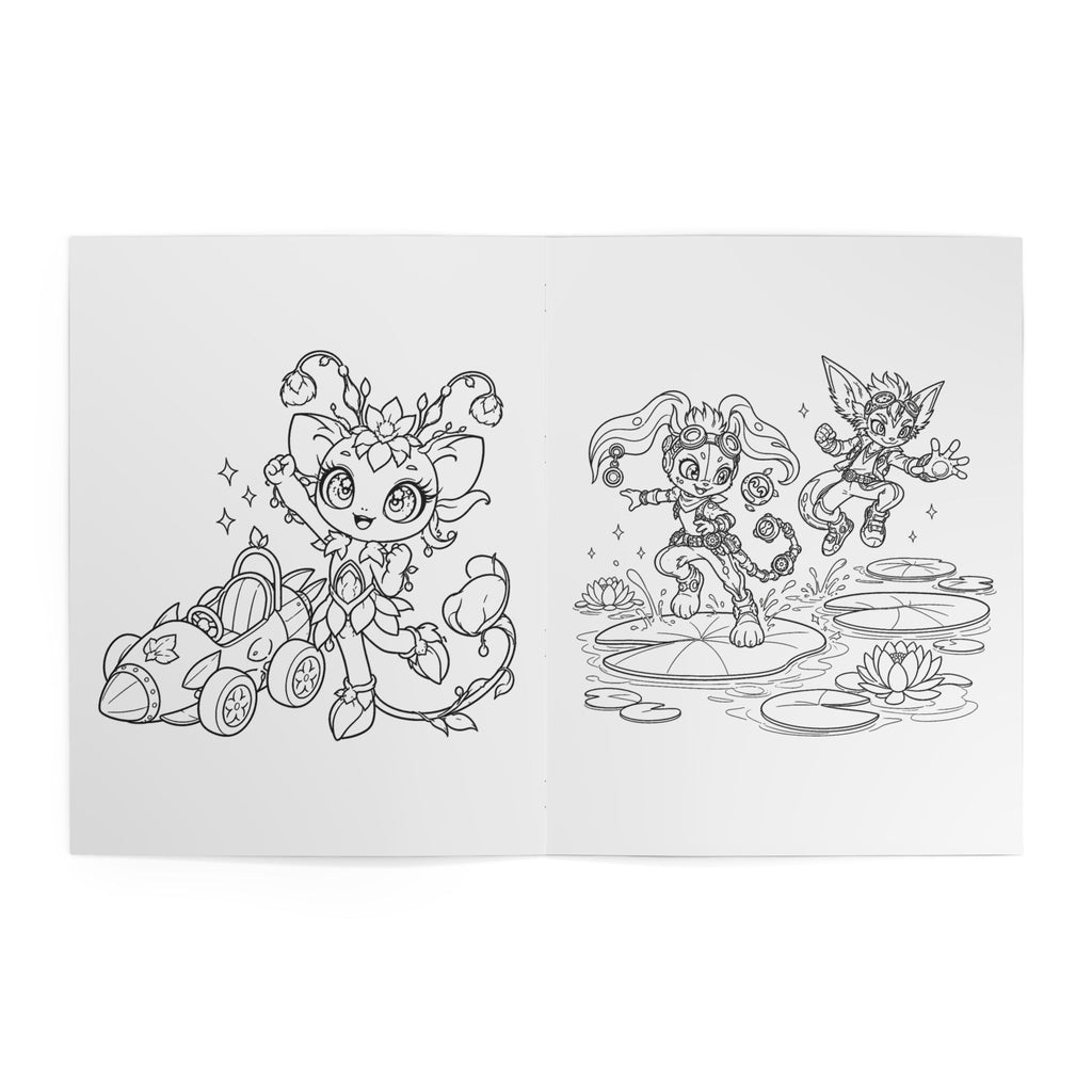 Ultimate Adventures Kids' Coloring Book, Physical 24-Page Mixed Cosmic Scenes