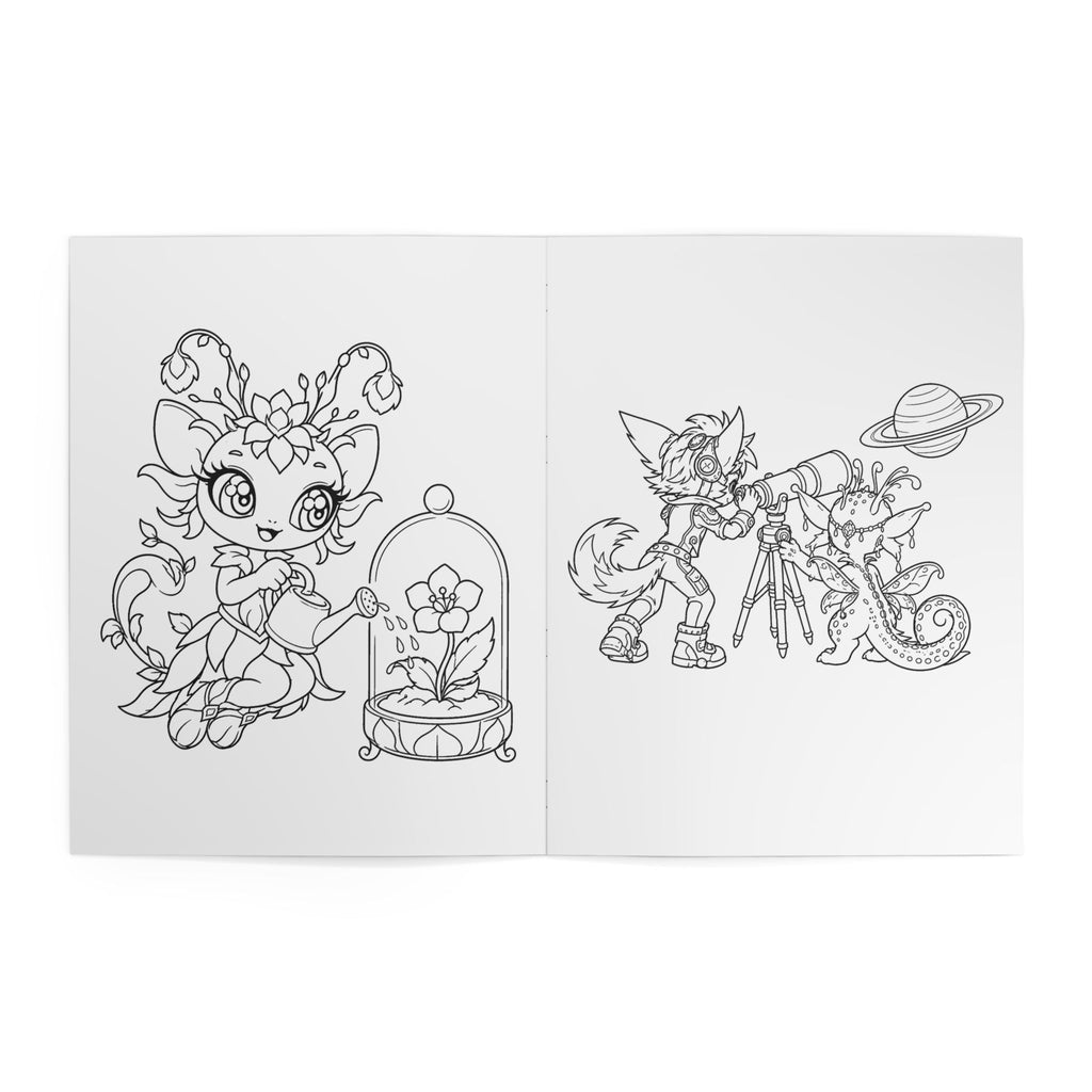 Space Adventures Kids' Coloring Book, Physical 24-Page Rocket and Planet Scenes