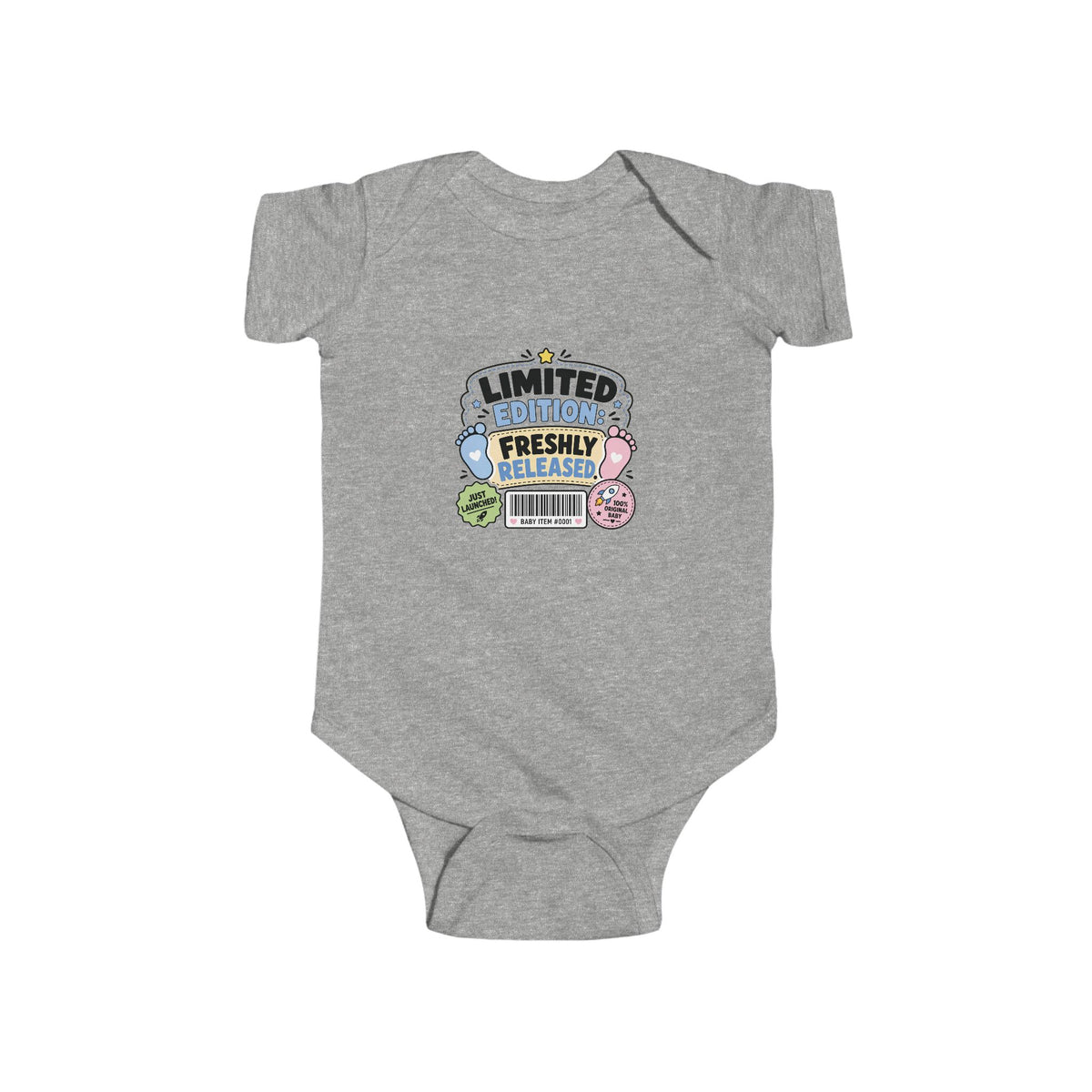 Limited Edition Freshly Released Baby Bodysuit | Newborn Announcement