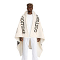 Costume Skull Hooded Sherpa Blanket | Halloween Gothic Cloak Throw
