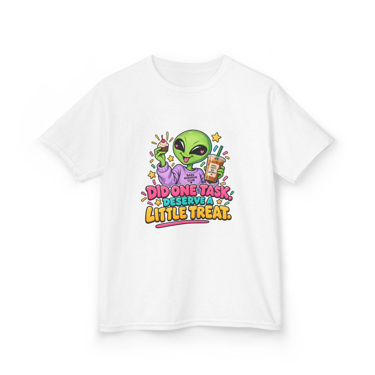 Did One Task Alien Kids T-Shirt | Little Treat Youth Tee