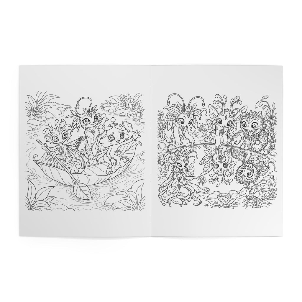 Ultimate Adventures Kids' Coloring Book, Physical 24-Page Mixed Cosmic Scenes