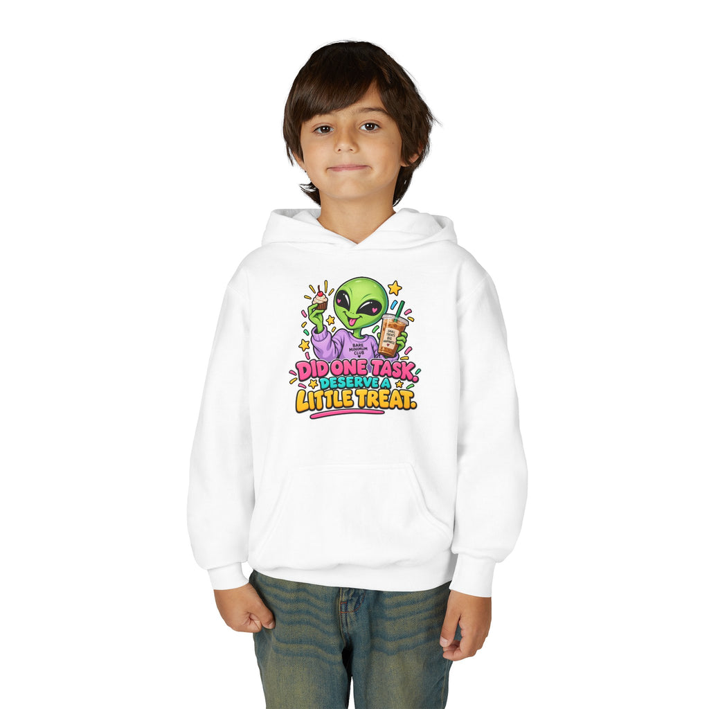 Did One Task Alien Kids Hoodie | Little Treat Youth Sweatshirt